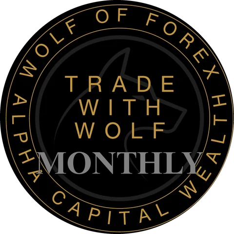 Trade with Wolf · Monthly badge